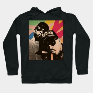 Vintage Poster - Gang Starr Style Hoodie